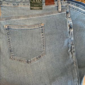 Lauren Ralph Lauren Plus 22W Crop Pants